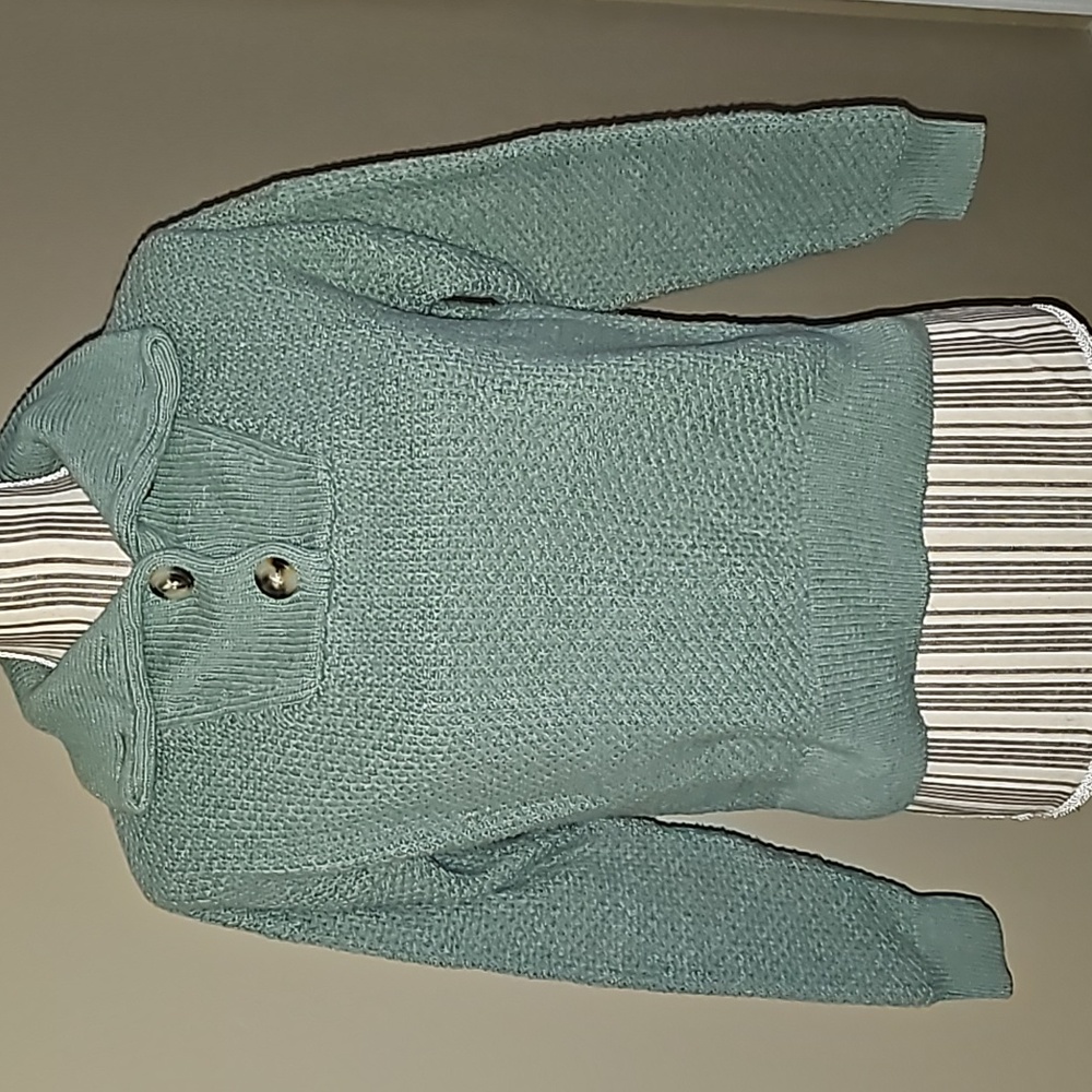 Madewell |  Henley Collar Sweater.